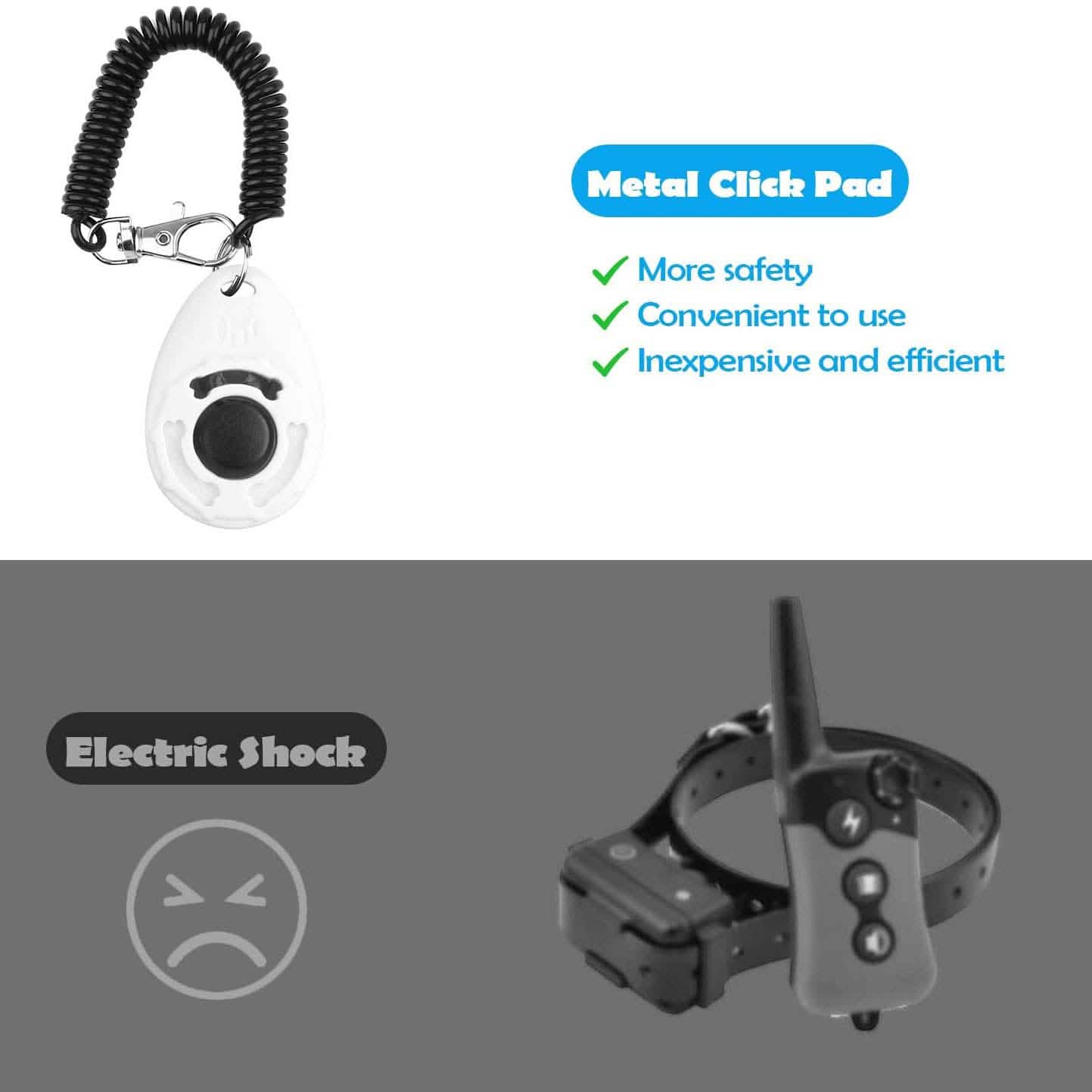 4-Pack: OYEFLY Dog Training Clicker with Wrist Strap